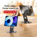 Phone Stand Manufacturer - Universal 360 Rotation Folding Lazy Desktop Metal for iPhone 17 Samsung S25