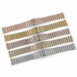Watch Band Manufacturer - Stainless Steel 18mm 20mm 22mm Men Women Universal Sport Replacement Metal Folding Buckle