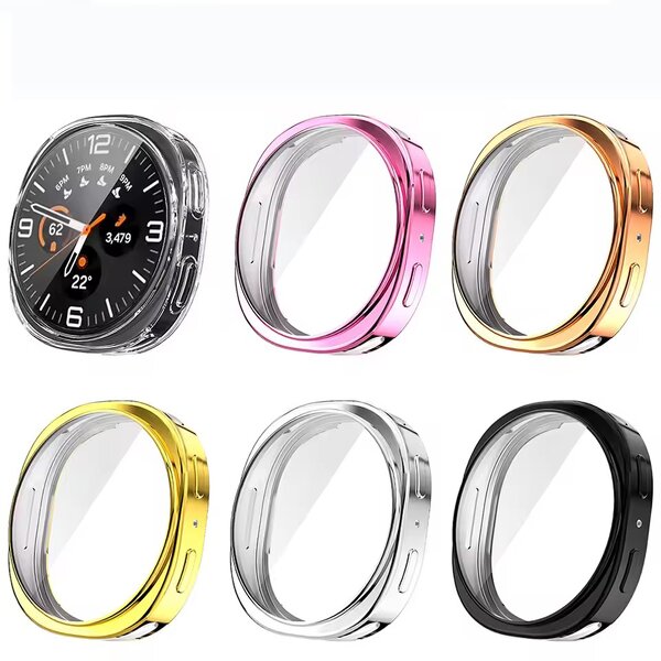 Watch Case Manufacturer - Translucent Soft TPU Bumper Film Protective for Samsung Galaxy Watch 8 40mm 44mm