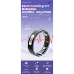 Smart Ring Manufacturer - H10 App Control Heart Rate/Blood Oxygen 5ATM Waterproof Fitness ECG Smart Rings