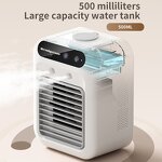 Electric Heater Manufacturer - Portable Indoor Desktop with Air Humidifier Room Heating Ceramic PTC for Winter Home