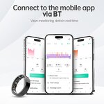 Smart Ring Manufacturer - Hot Selling RC20 Health Care Heart Rate Blood Oxygen Blood Pressure Sleep IP68 Waterproof Sport