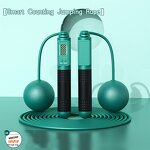 Skipping Rope Manufacturer - Adult Sports Dual-use Alloy Wire Cordless Beaded Intelligent Counting Speed Smart for Fitness
