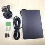 Solar Panel Manufacturer - Home Use 4W 5V Portable Flexible for Outdoor Security Camera Wall Mounted Power Supply