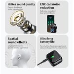 Wireless Earbuds Manufacturer - Newest LX-50 AI Translation BT V5.4 LCD Touch Screen ANC ENC
