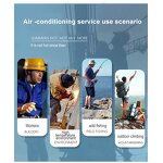 Cooling Vest Manufacturer - Hot Selling Summer Fashion Fan USB Air Conditioning Outdoor Sun Protection Breathable