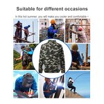 Cooling Jacket Manufacturer - Men Outdoor Smart Heatstroke Prevention Workwear Fan Worker Protection Air Conditioning for Summer