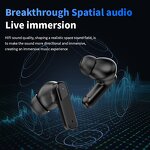 AI Translate Earbuds Manufacturer - New BY09 LCD Smart Color Screen Noise Cancelling TWS Gaming In-ear Headphones