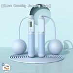 Skipping Rope Manufacturer - Adult Sports Dual-use Alloy Wire Cordless Beaded Intelligent Counting Speed Smart for Fitness