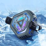 Phone Cooler Manufacturer - Gaming Accessories Smartphone Live Broadcast Rapid Cooling Fan ABS Semiconductor Mobile Radiator