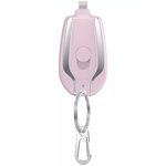 Power Bank Manufacturer - 2023 Popular 1500mAh Mini Emergency Keychain Batterie Externe for Android IOS