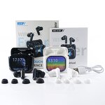 Wireless Earbuds Manufacturer - Newest LX-50 AI Translation BT V5.4 LCD Touch Screen ANC ENC