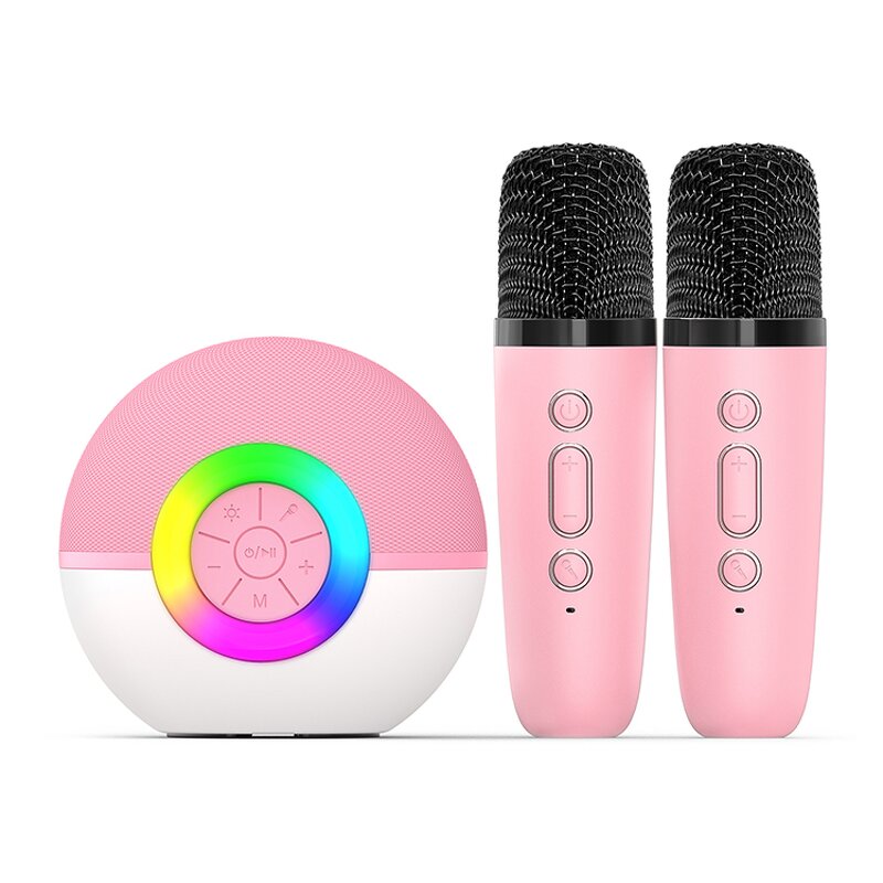 Karaoke System Manufacturer - Mini Wireless with Dual Microphone KTV Professional Singing Outdoor Speaker T97