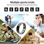 Smart Ring Manufacturer - 2025 New RC20 Heart Rate Blood Oxygen Sleep 5ATM Waterproof Sport Fitness Finger Rings
