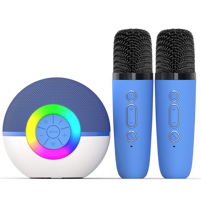 Portable Speaker Manufacturer - Outdoor Wireless Home Karaoke Kids Gaming Music Mini Party Box with Microphone