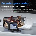 AI Translate Earbuds Manufacturer - New BY09 LCD Smart Color Screen Noise Cancelling TWS Gaming In-ear Headphones