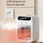 Electric Heater Manufacturer - Home Portable Convection Fast Heating Fan Air Blower Humidifier for Desktop or Living Room