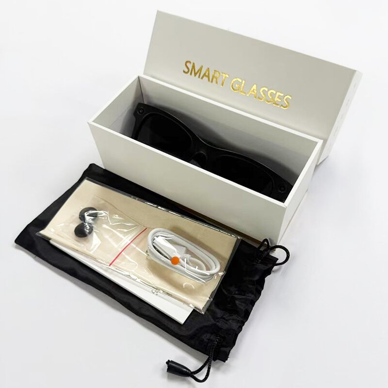 Smart Sunglasses Manufacturer - W610 with 800W Camera Video Dual-microphone AI Translation Smart Wearable Headset