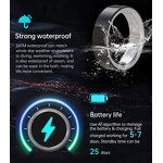 Smart Ring Manufacturer - TM22 Sports Tracking Waterproof Heart Rate Sleep Analysis Health Digital Fitness Rings