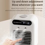 Electric Heater Manufacturer - Portable Indoor Desktop with Air Humidifier Room Heating Ceramic PTC for Winter Home