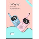 Walkie-talkie Manufacturer - D20 Handheld Intercom Two Way Radio Children Toy Wireless Kids Rechargeable Long Range