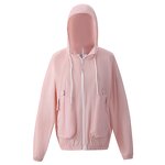 Cooling Vest Manufacturer - Summer Smart Clothing Air Conditioned Outdoor Work Jacket Coat with 2 Fans