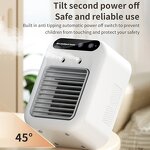 Electric Heater Manufacturer - Portable Indoor Desktop with Air Humidifier Room Heating Ceramic PTC for Winter Home