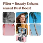 Digital Camera Manufacturer - 1.47inch HD Flip Screen LK-027 Rechargeable Video Portable Mini CCD Student Children Gift