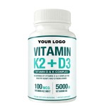Vitamin D3 K2 Capsules Manufacturer - Infant Softgel Supplement