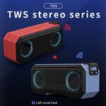 TWS Smart Speakers Manufacturer - Waterproof Dual Wireless Audio for Ride Sport Disco 360° Panoramic RGB LED USB AUX