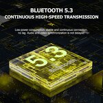 TWS Headphones Manufacturer - E-Sports Car-Shaped Long-Life Comfortable Noise Reduction LED Battery Safety Fit