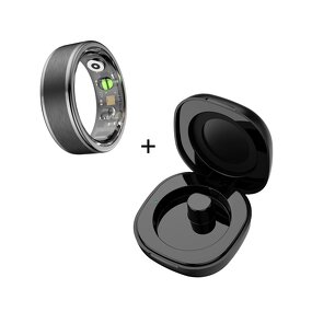 Smart Ring Manufacturer - Wholesale Cheap Stylish Stainless Steel Touch Screen Sleep with Magnetic Charging App