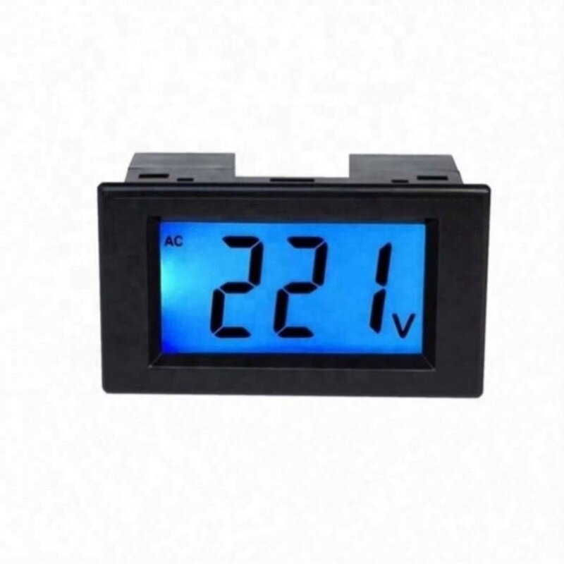 AC Voltmeter Manufacturer - D85-20 Two-wire 220V380V500V LCD Digital Display