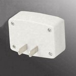 Digital Voltmeter - DM55-1 AC100-300V LCD Flat American Plug Panel Meter