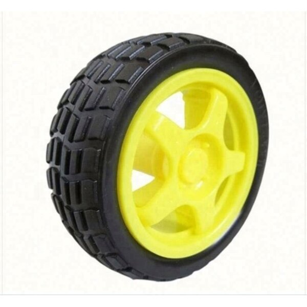 Robot Wheel Manufacturer - Smart Car Wheel Tyre Rubber Robot Car Accessory