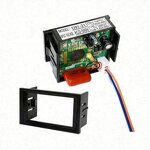 AC Voltmeter - D91-21 LCD 3 Wire Digital Voltage Regulator Panel Meter