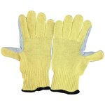 Heat Proof Gloves Manufacturer - Swelder Thumb Crotch Fire Flame Retardant Aramid and Leather