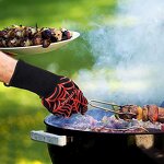 BBQ Grill Gloves Manufacturer - Sunshine CE 932F /1472F Extreme Heat Resistant Kitchen Cooking Oven Mitt
