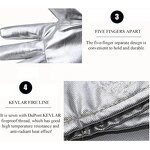 Welding Gloves Manufacturer - Swelder 55CM Long Gaunlet High Temperature Aluminized for Smelting metal Industry