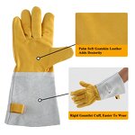 TIG Welding Gloves Manufacturer - SWELDER 14inch High Dexterity Goatskin Leather Spark-Resistant Arc