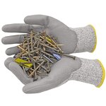 Safety Work Gloves Manufacturer - SUNSHINE Anti-Cut PU Coated Level 5 Cut Resistant for Construction