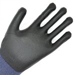 Safety Work Gloves Manufacturer - SUNSHINE A6 4X44F HPPE Fiber Anti-Cut PU Coated for Construction