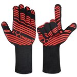 BBQ Gloves Manufacturer - SUNSHINE Grillhandschuhe Customized 1472F Barbecue Oven Slip Silicone Heat Resistant