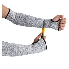 Arm Sleeves Manufacturer - SUNSHINE 45CM Level 5 Cut Resistant Arm Guard for Biting Pet Grooming Farming Sports