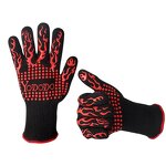 BBQ Gloves Manufacturer - SUNSHINE Grillhandschuhe Customized 1472F Barbecue Oven Slip Silicone Heat Resistant