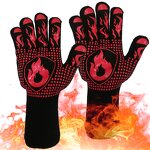 BBQ Grill Gloves Manufacturer - Sunshine CE 932F and 1472F BSCI Heat Resistant Kitchen Oven Mitt