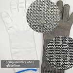 Cut Resistant Gloves Manufacturer - Sunshine 36CM Arm Protection Sleeves Level 9 316L Stainless Steel