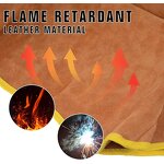 Welding Caps Manufacturer - SWELDER 2025 Cowhide Split Leather with Neck Shoulder Drape Full Head Cover