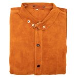 Welding Jacket Manufacturer - Swelder Premium Heavy Duty Split Cowhide Leather Flame-Resistant for Stick Welding