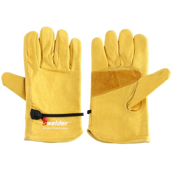 Work Gloves Manufacturer - Swelder 2024 Premium 10inch Goatskin Leather for General Work Gardening Welding